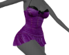 Purple Denim Dress