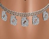 belly chain-hearts slv5