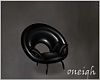 Black Circular Chair