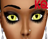 KQ Yellow Heart Glam Eye