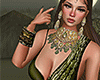 Q! Olive Kundan Necklace