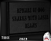 Doormat Beware Sharks