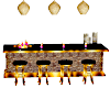 Elegant Black Gold Bar