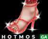 Glitters Red Heels