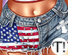 T! 4th July Denim Shorts