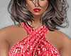 Josyln Red Val Dress