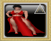 (AL)Sheli Dress Red XL