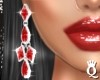 Cruella Ruby Earrings