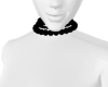 pearls choker | black