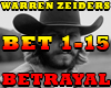 WARREN ZEIDERS- BETRAYAL