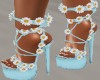 Daisy Blue Sandals