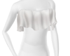 white ruffle shade