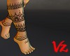 Feet Tribal Tattoos