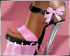 Pink Bow Dress Shoes