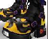 Black Yellow Rock Boots