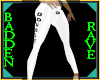 D or N spandex white LB