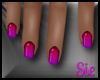 Nails - Red Purple