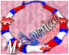 *M* im american earrings