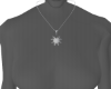 Sun Necklace Silver