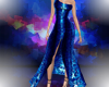 MS Shiny Blue Gown