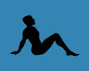 Male Mudflap Silhouette