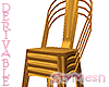 Stacked Gold Chairs