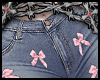 ♰Coquette Flare Jeans