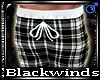 BW|M| Black Plaid PJ's