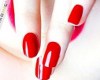 Red Dainty Nails