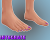 Dark Purple Toe Pedicure