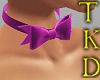 Plum Bow Choker
