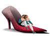 *K* Pink Stiletto Shoe 