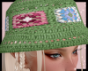 Crochet Breeze Hat Green