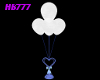 HB777 Heart Balloons BlW