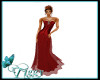 Dk Red Corset Gown