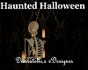 haunted halloween candle