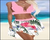 Summer top Pink Skirt