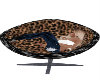 leopard cuddle chair