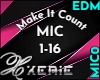 MIC Make Count - EDM