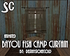 SC Bayou Fish Camp Drape