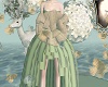 bloom gown green