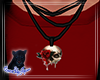QSJ-Skull Rose Necklace