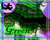 ^BT^ Green Pleazer Skirt