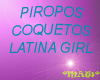 Piropos Latina Girl