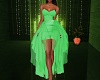green fantasy dress
