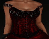 Red Victorian Lace Dress
