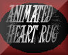 Animated Heart Rug