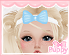 [Pup] Blue Bow Twin 2