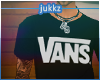 J x VANS Black T-Shirt