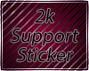 2K Sticker